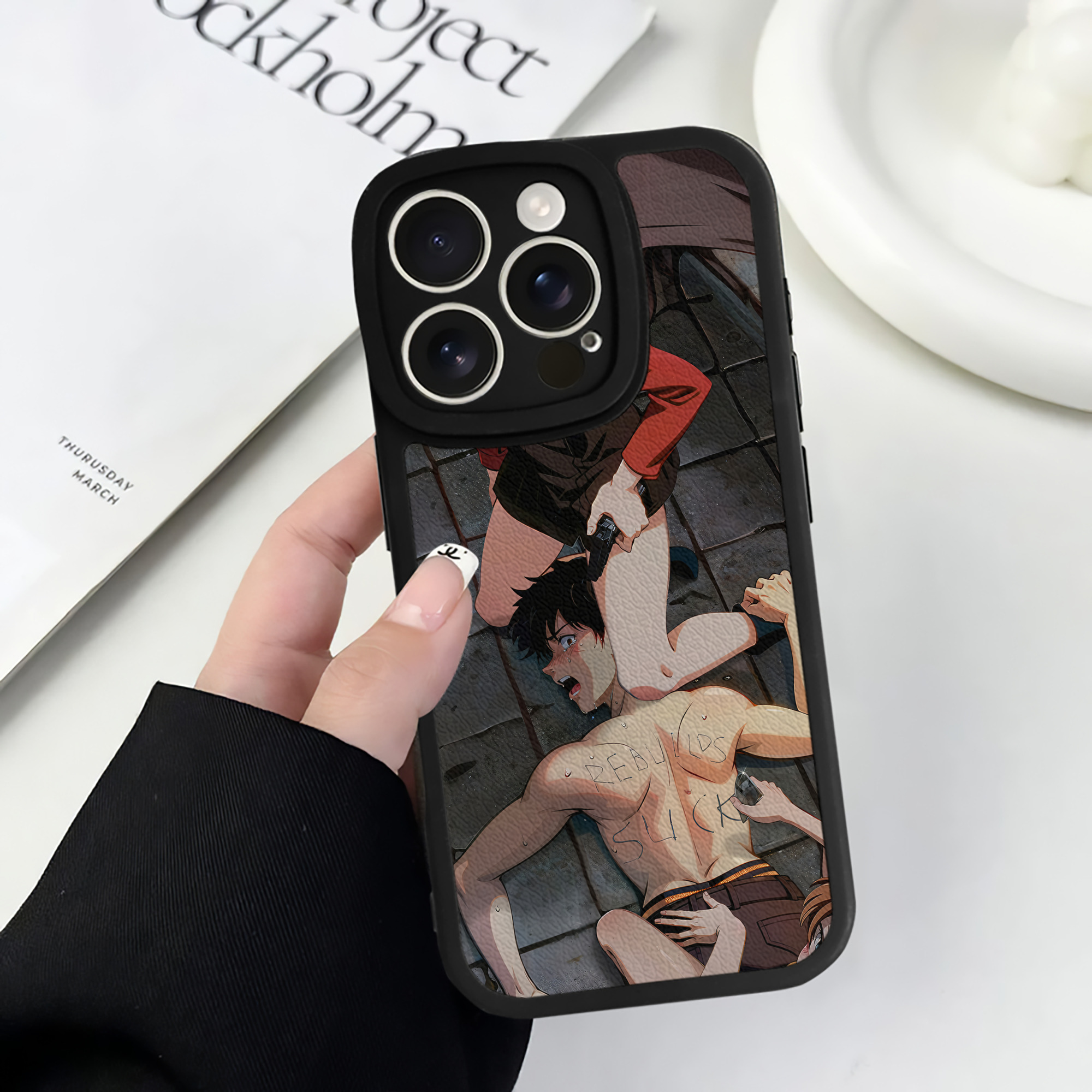 （画像用） EVA 新世紀エヴァンゲリオン 【iPhone 16シリーズ対応】シリコンスマホケース（レザー調） 材質：シリコン